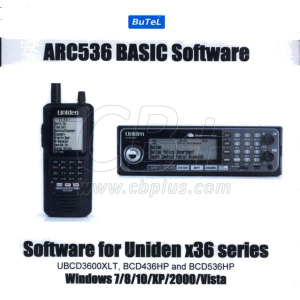 Récepteur numérique UNIDEN UBCD3600XLT scanner 25-1300MHz - Radioamateurs  France